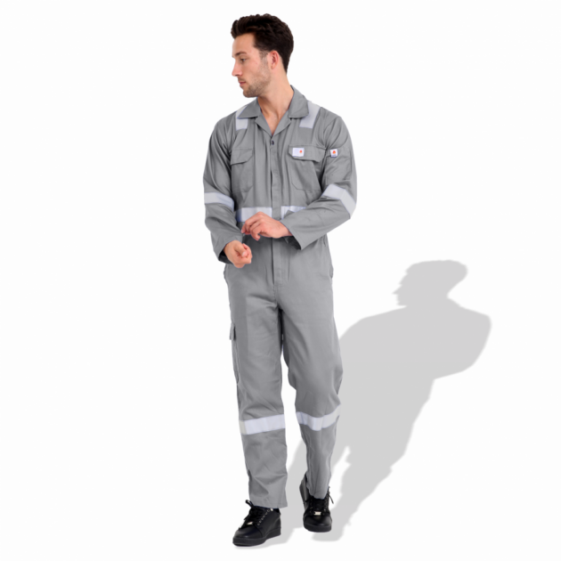 F1023 American Safety Fire Resistant Reflective Coverall - Image 3