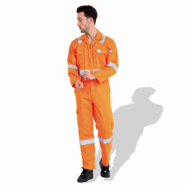 F1023 American Safety Fire Resistant Reflective Coverall - Image 6