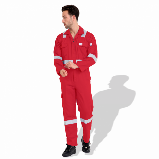 F1023 American Safety Fire Resistant Reflective Coverall - Image 8