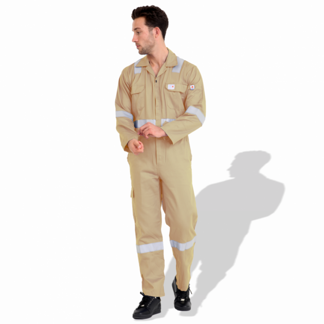 F1023 American Safety Fire Resistant Reflective Coverall