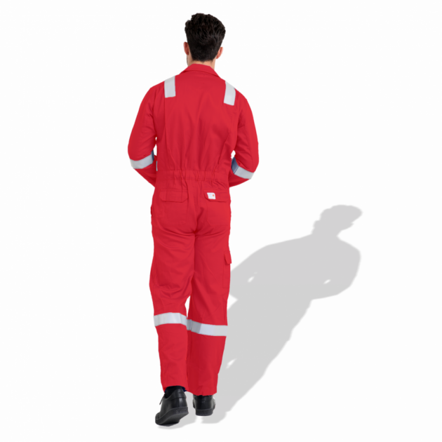 F1023 American Safety Fire Resistant Reflective Coverall - Image 9