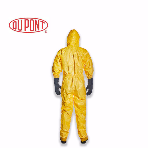 Dupont Tychem CHA5 Disposable Chemical Yellow Suit - Image 2