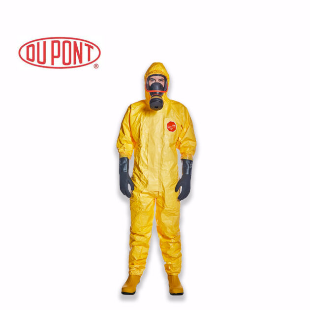 Dupont Tychem CHA5 Disposable Chemical Yellow Suit