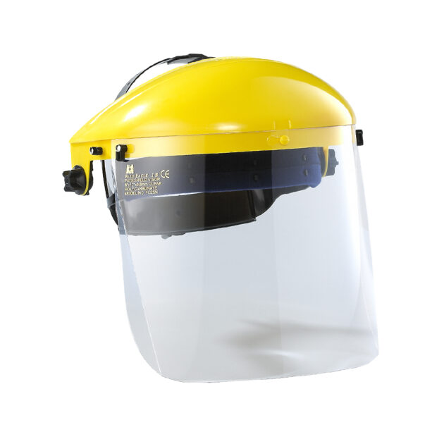 Blue Eagle B1YE Adjustable Headgear With FC25 Clear Faceshield