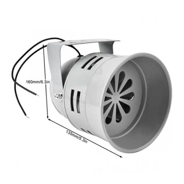 MS-290 Water And Dust Protected Electric Fire Safety Siren - Image 2