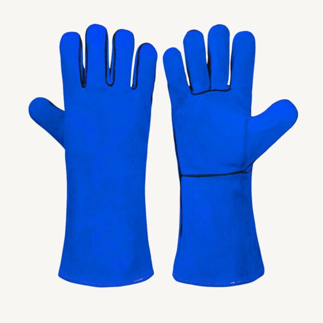 Premium Quality Heat Resistant Leather Welding Gloves - Image 4