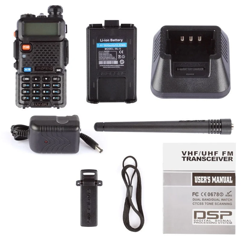 Baofeng UV 5R Supreme Quality Walkie Talkie - Image 4